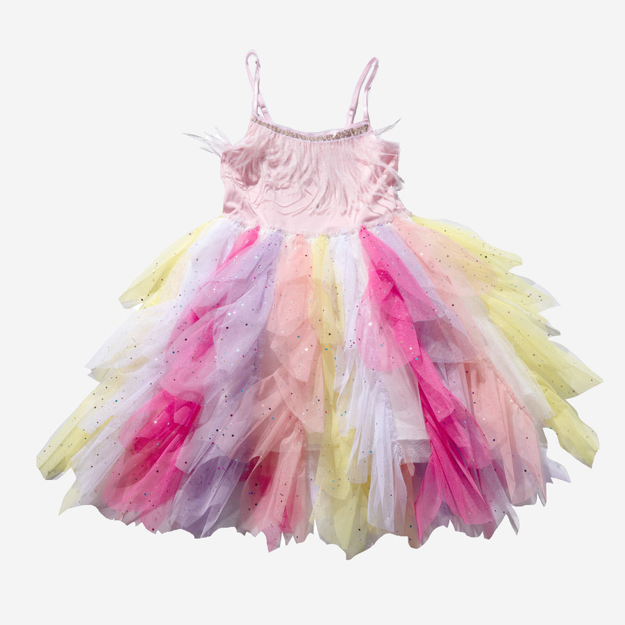 Fur Wave Tutu Dress