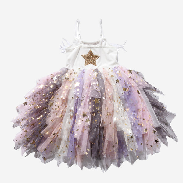 Fur Wave Tutu Dress
