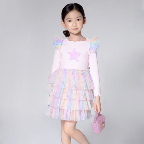 Frill Layered Tutu Dress
