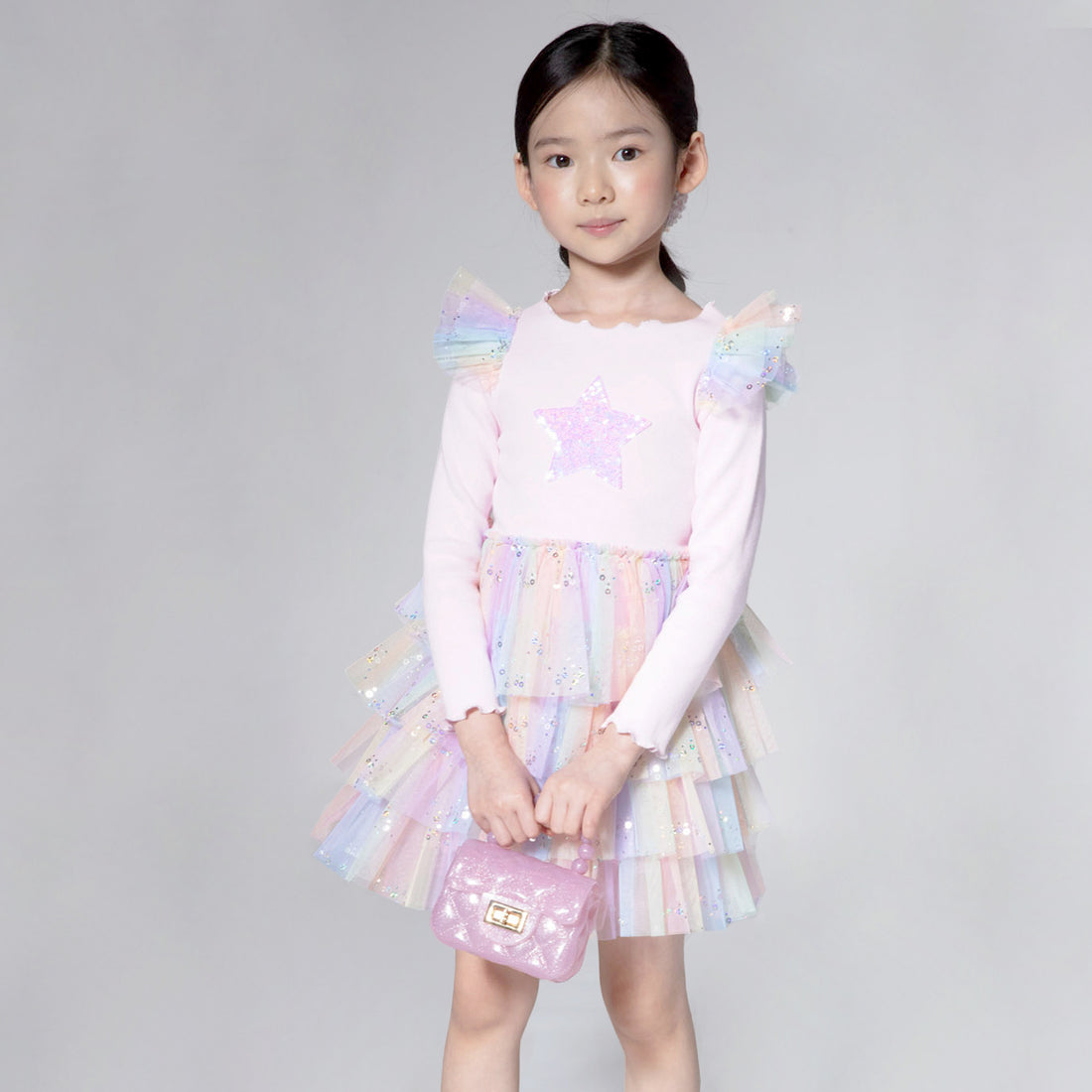 Frill Layered Tutu Dress