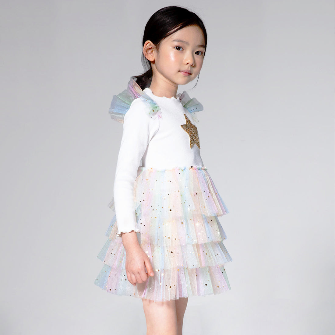 Frill Layered Tutu Dress