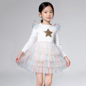 Frill Layered Tutu Dress