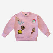 Multi Patched Sweatshirt