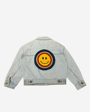 Patched Denim Jacket