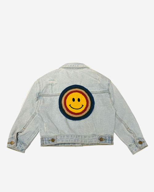 Patched Denim Jacket