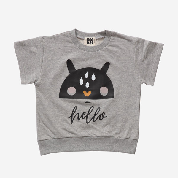 gray hello