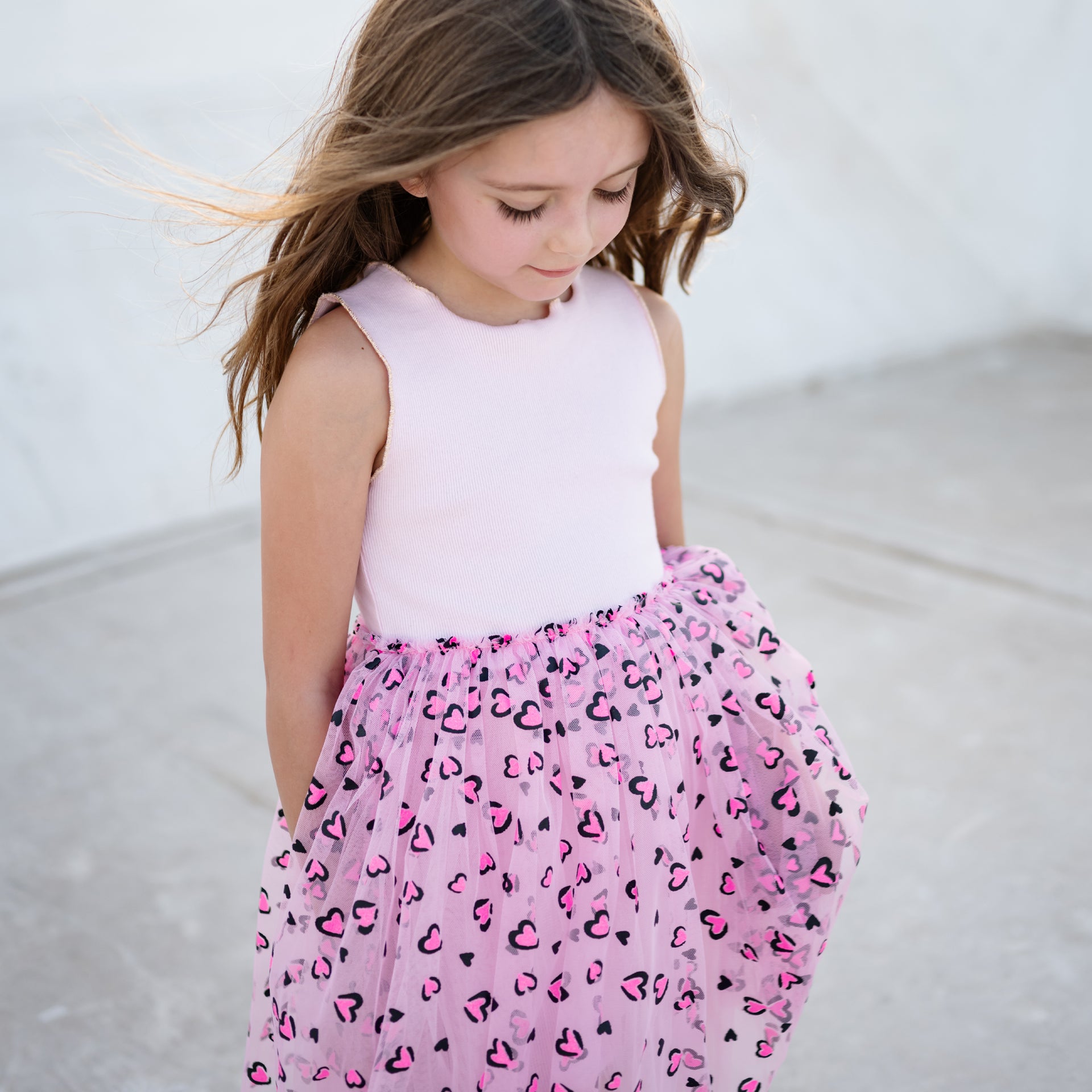 black and pink tutu dress Chic Black Hot Pink Bow Flower Girl Dress Tiered Ruffle Tulle Girls Birthday Party Dress J907 Black / child-12