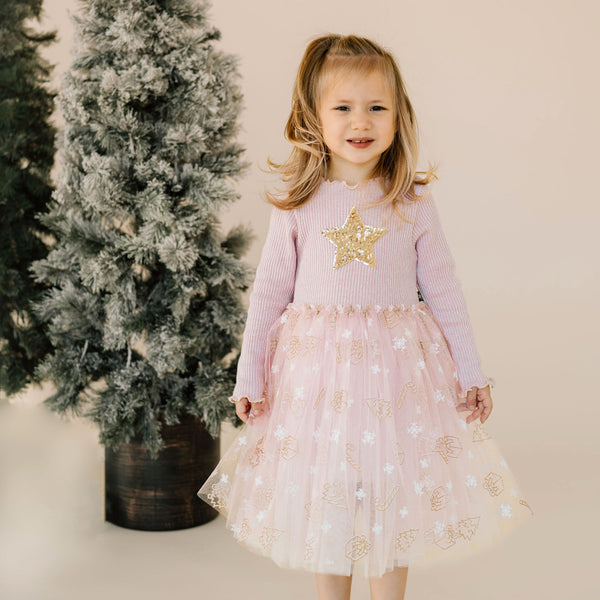Gold Cane Tutu Dress