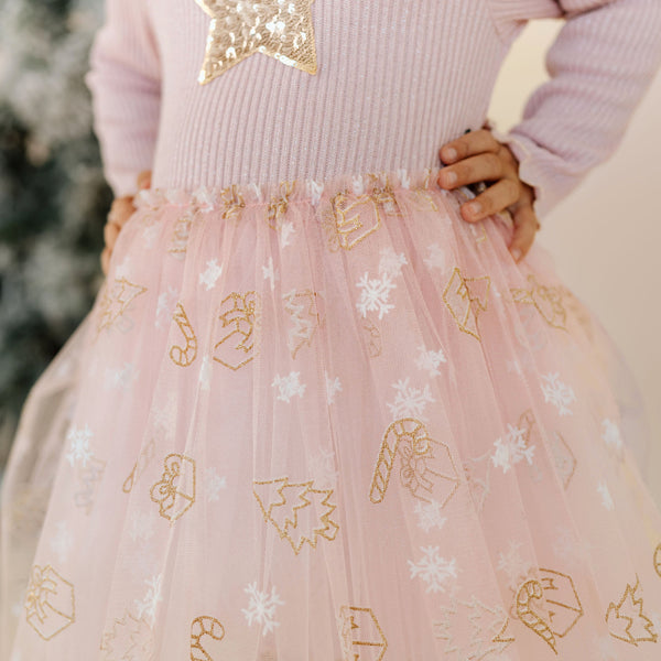 Gold Cane Tutu Dress