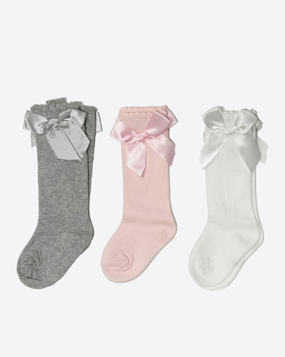 Bow Kneehigh Socks