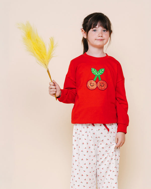 Amelia Cherry Pants