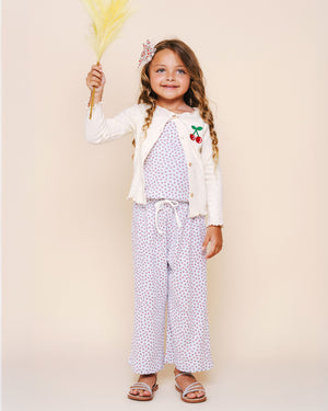 Ava Cherry Cardigan