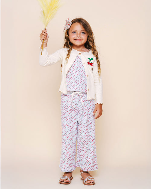 Ava Cherry Cardigan