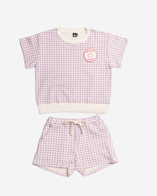 Evie Checker Set