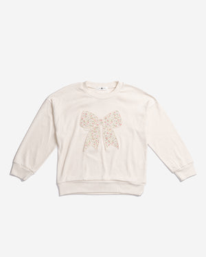 Sophia Bow Sweatshirt