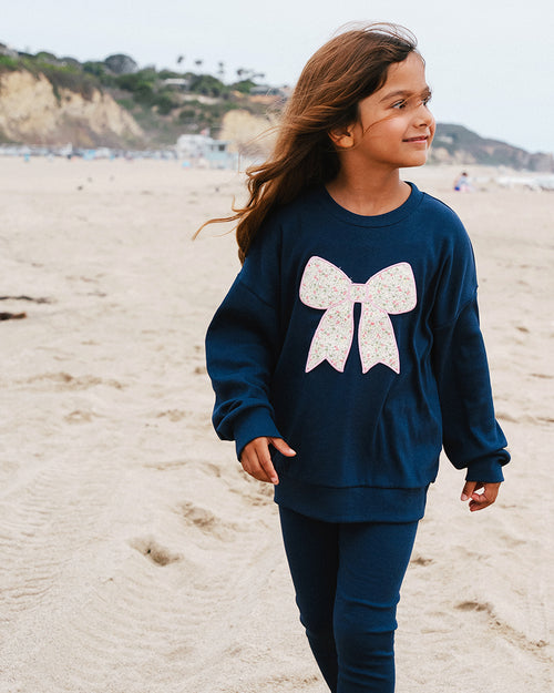 Sophia Bow Sweatshirt
