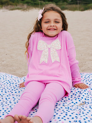 Sophia Bow Sweatshirt