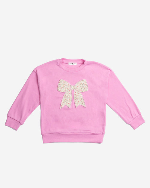Sophia Bow Sweatshirt