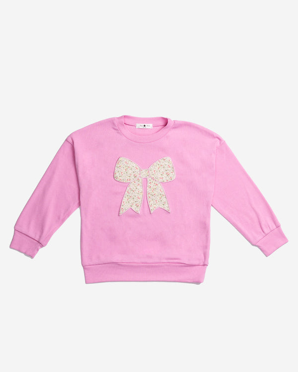Sophia Bow Sweatshirt