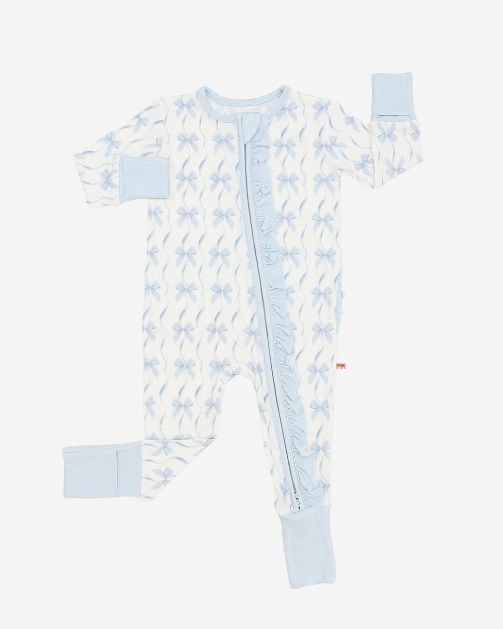 Bamboo LS Zipper Romper
