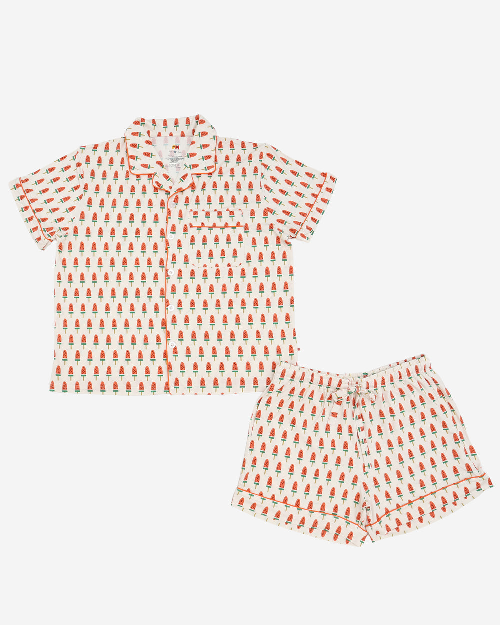 Adult Bamb SS Buttondown Set