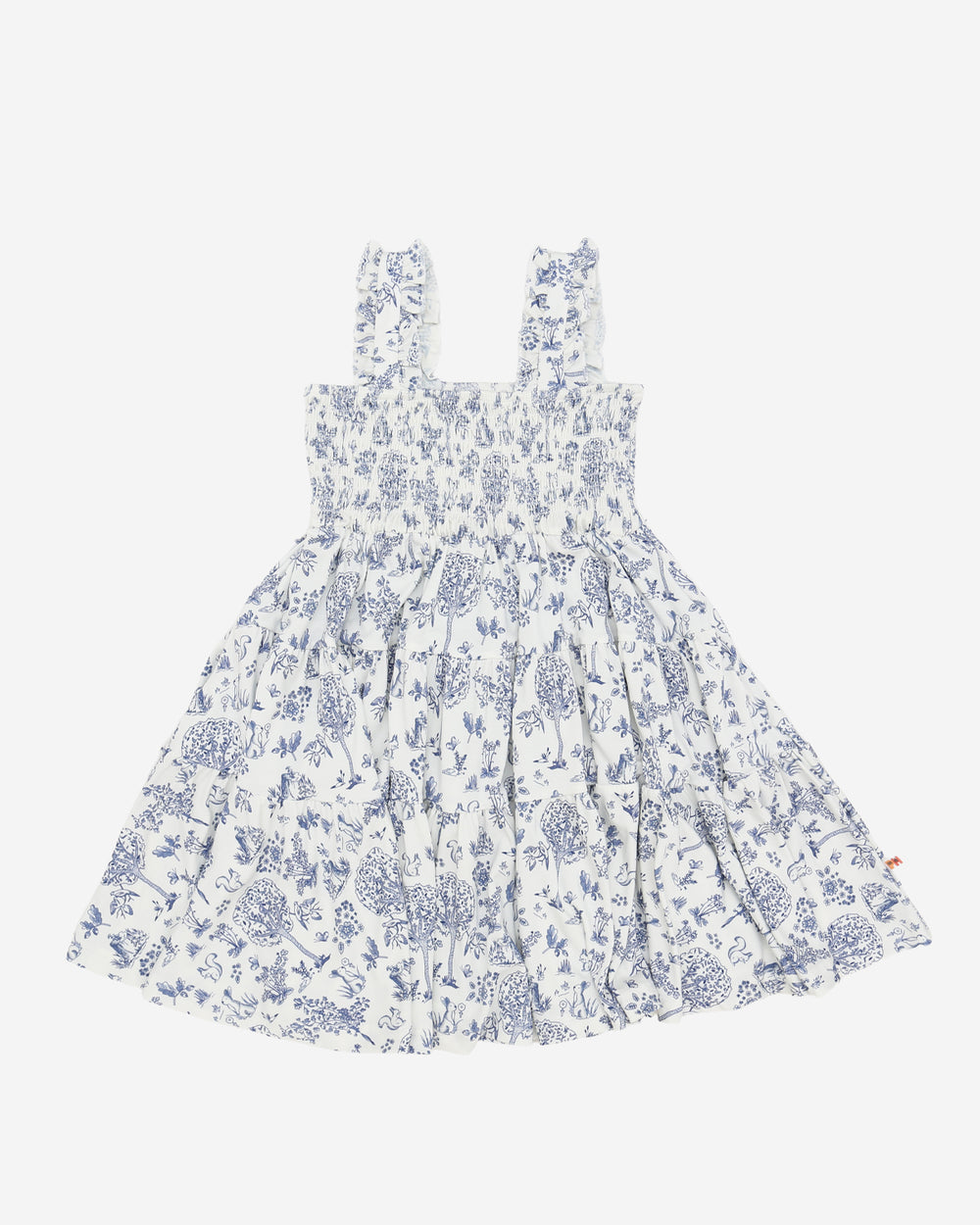 Bamboo Ruffle Strap Dress