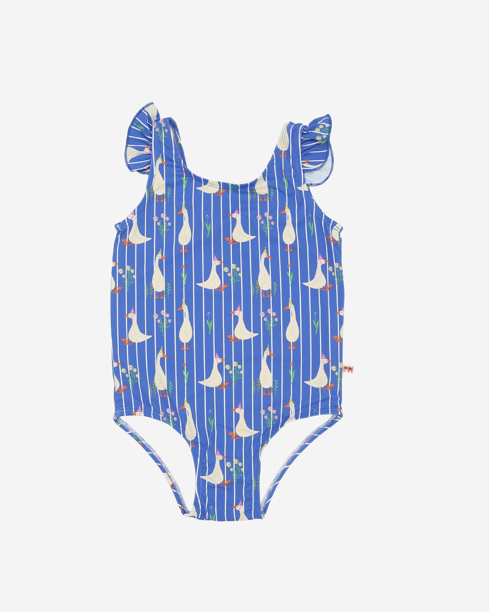 Ruffle One-Piece Swimsuit