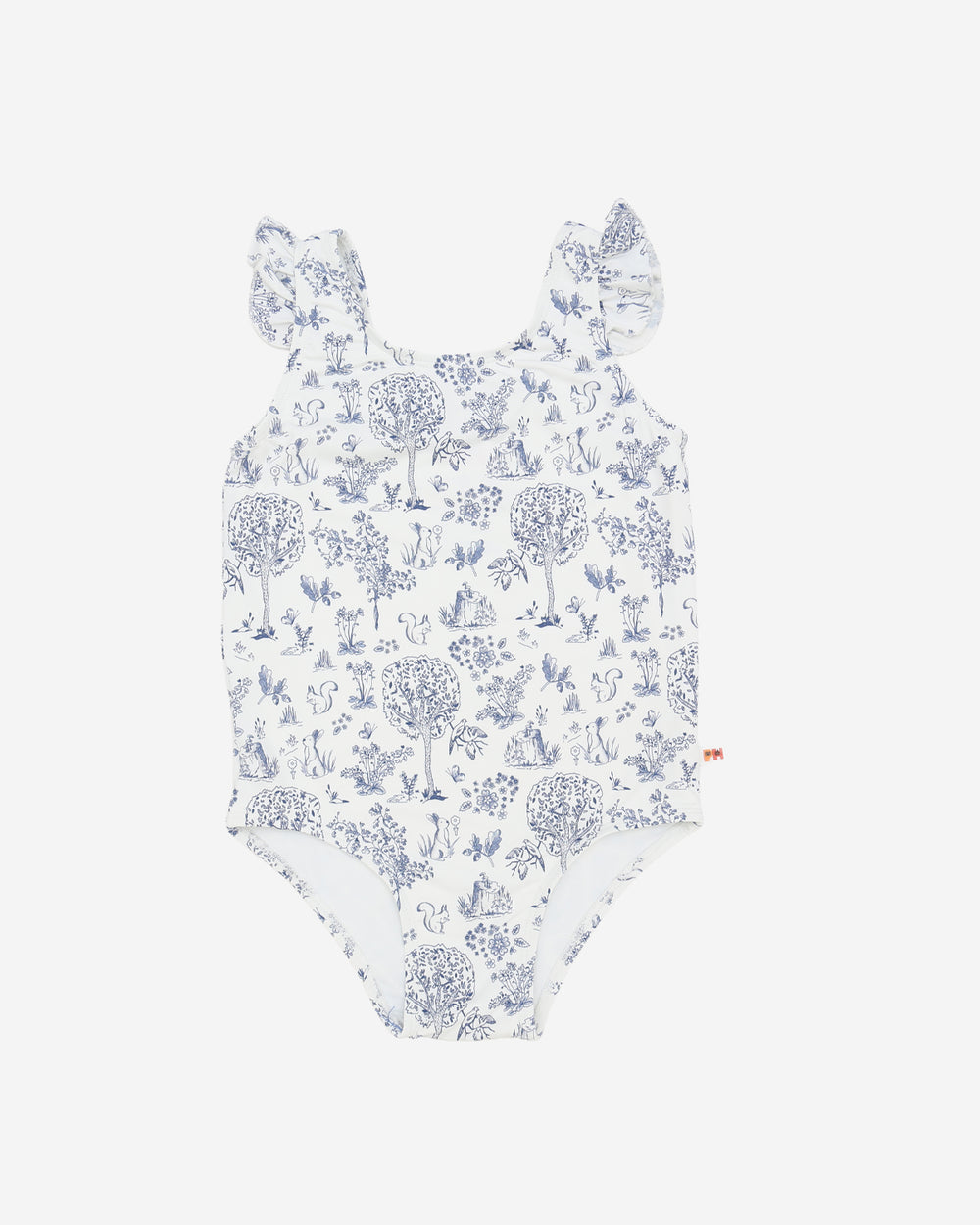 Ruffle One-Piece Swimsuit