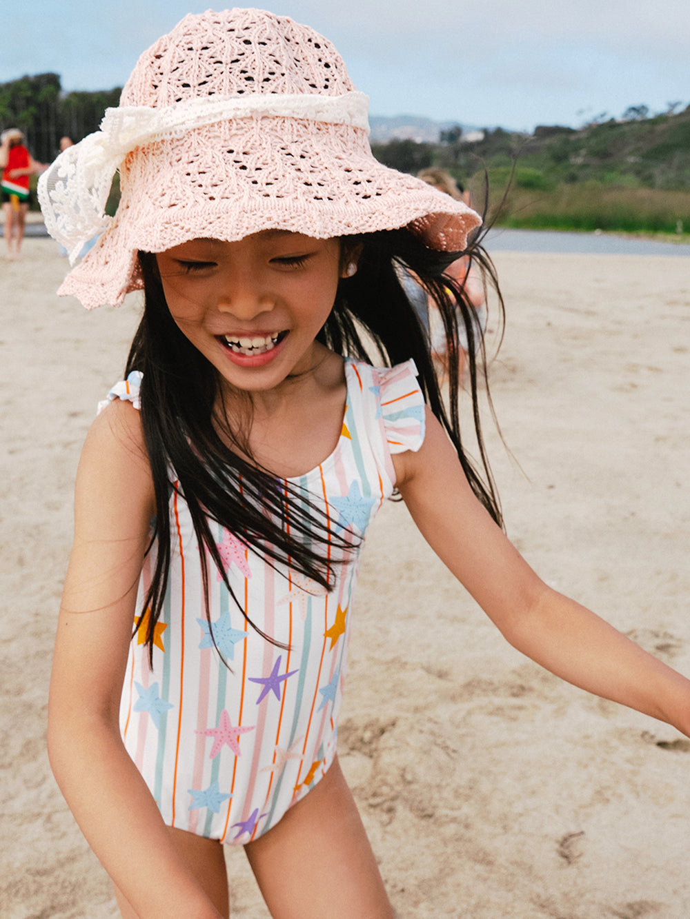 Ruffle One-Piece Swimsuit