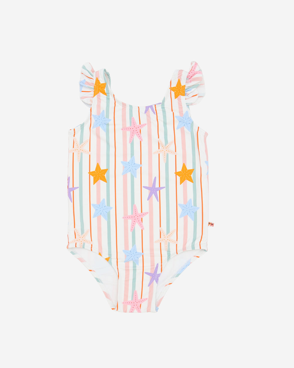 Ruffle One-Piece Swimsuit