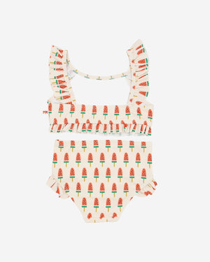 Ruffle Bikini Swimwear