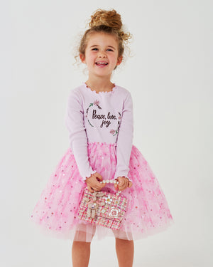 Embroidered Flower Tutu