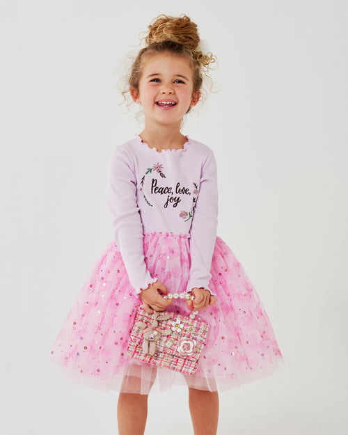 Embroidered Flower Tutu