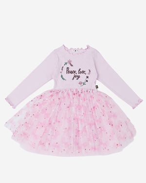 Embroidered Flower Tutu