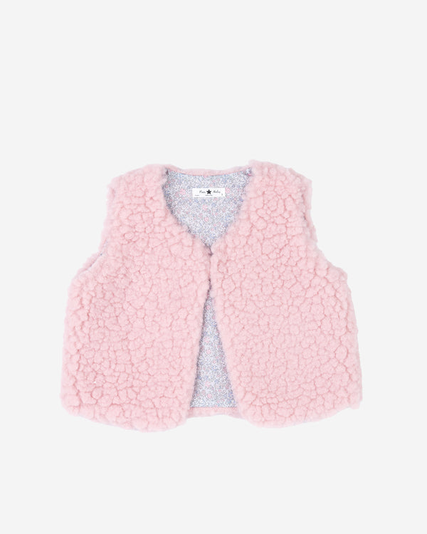 Nari Flower Teddy Vest