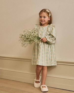 Maddie Ruffle Corduroy Dress