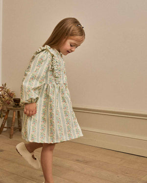 Maddie Ruffle Corduroy Dress