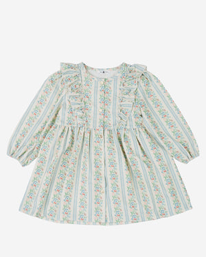Maddie Ruffle Corduroy Dress