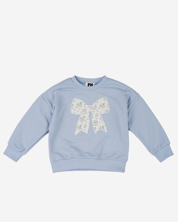 Karina Bow Sweatshirt Set