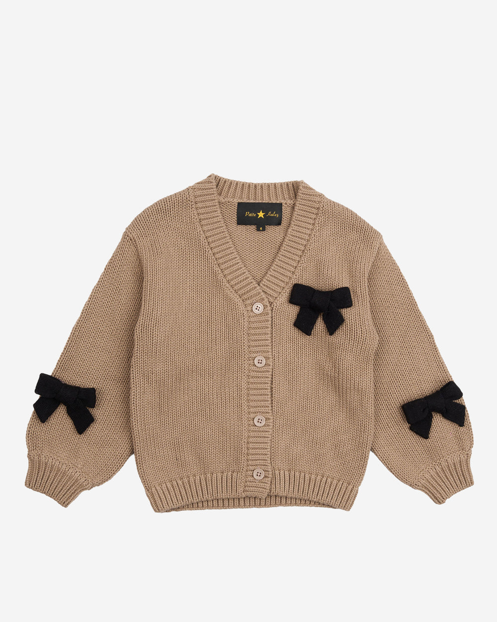 Knit Bow Cardigan