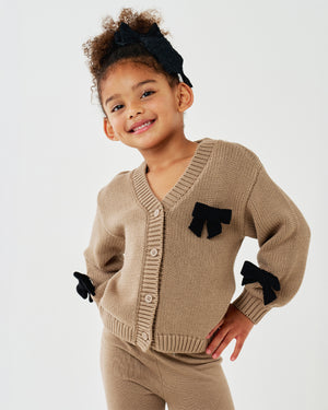 Knit Bow Cardigan