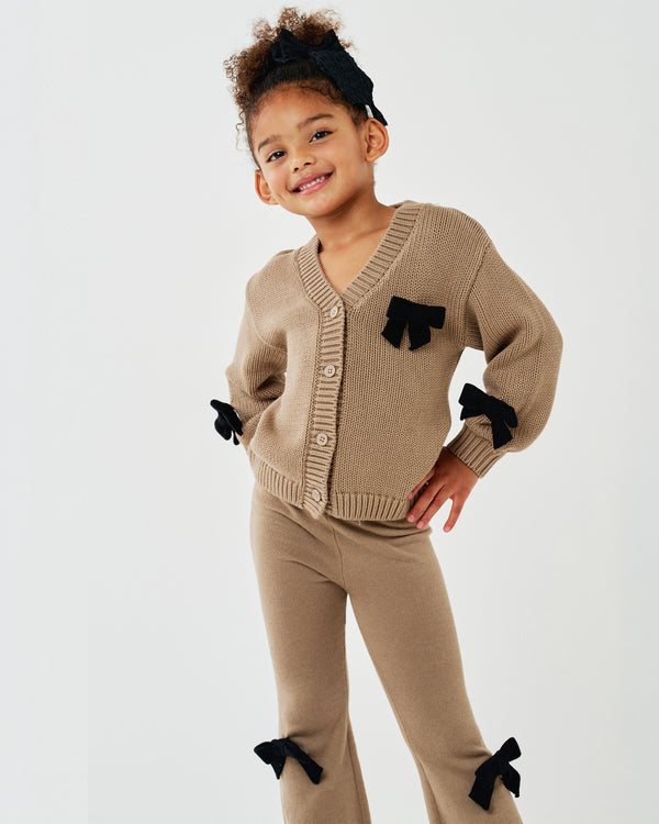Knit Bow Pants
