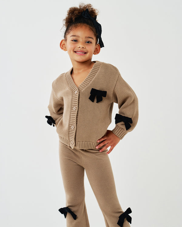 Knit Bow Pants
