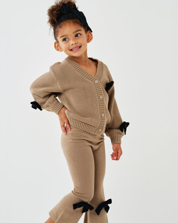 Knit Bow Pants