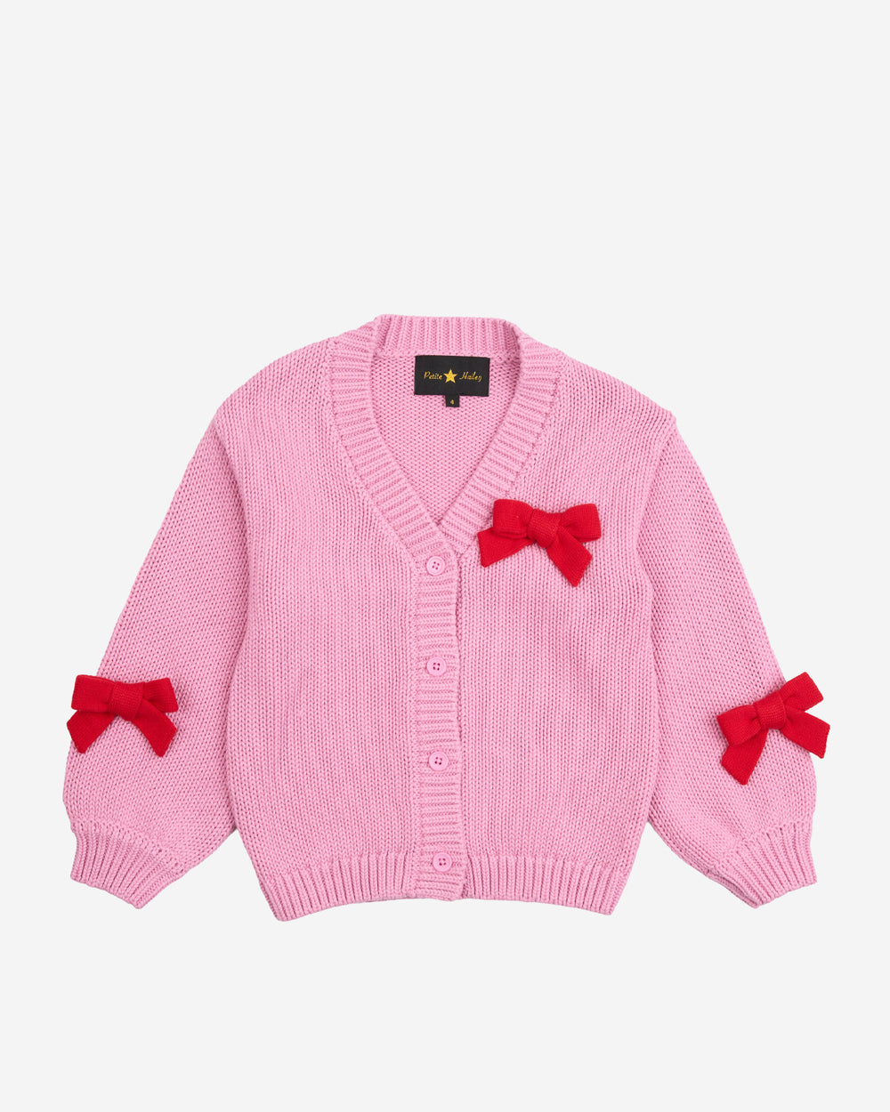 Knit Bow Cardigan