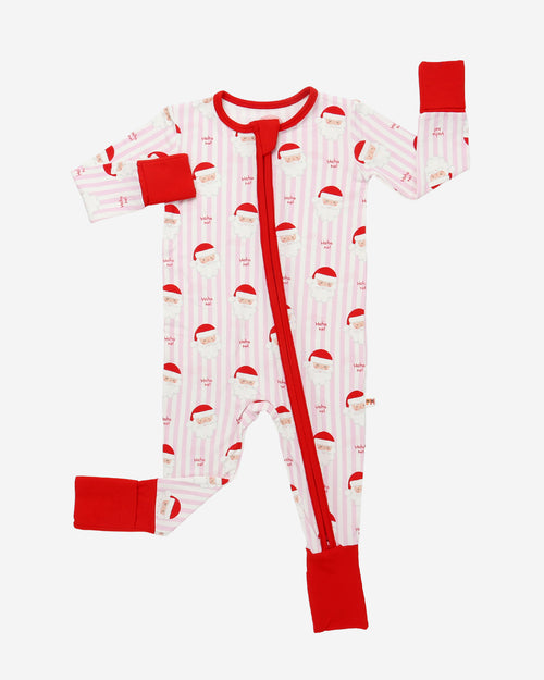 BB Ruffle LS Zipper Romper