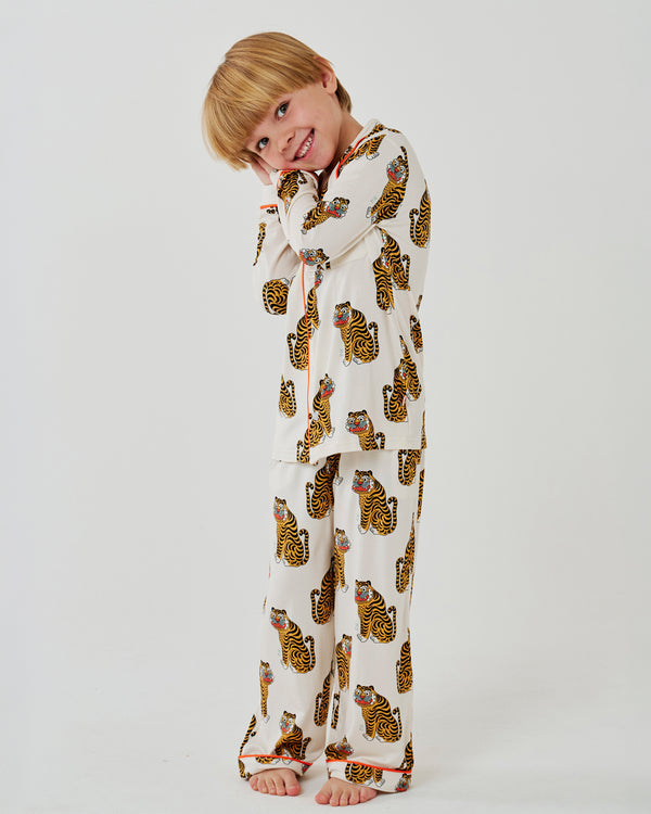 BB LS Button Pants Set