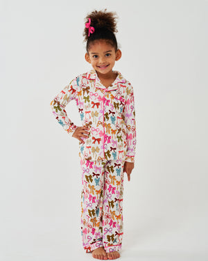 BB LS Button Pants Set