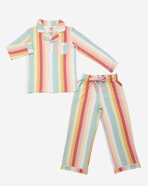 BB LS Button Pants Set
