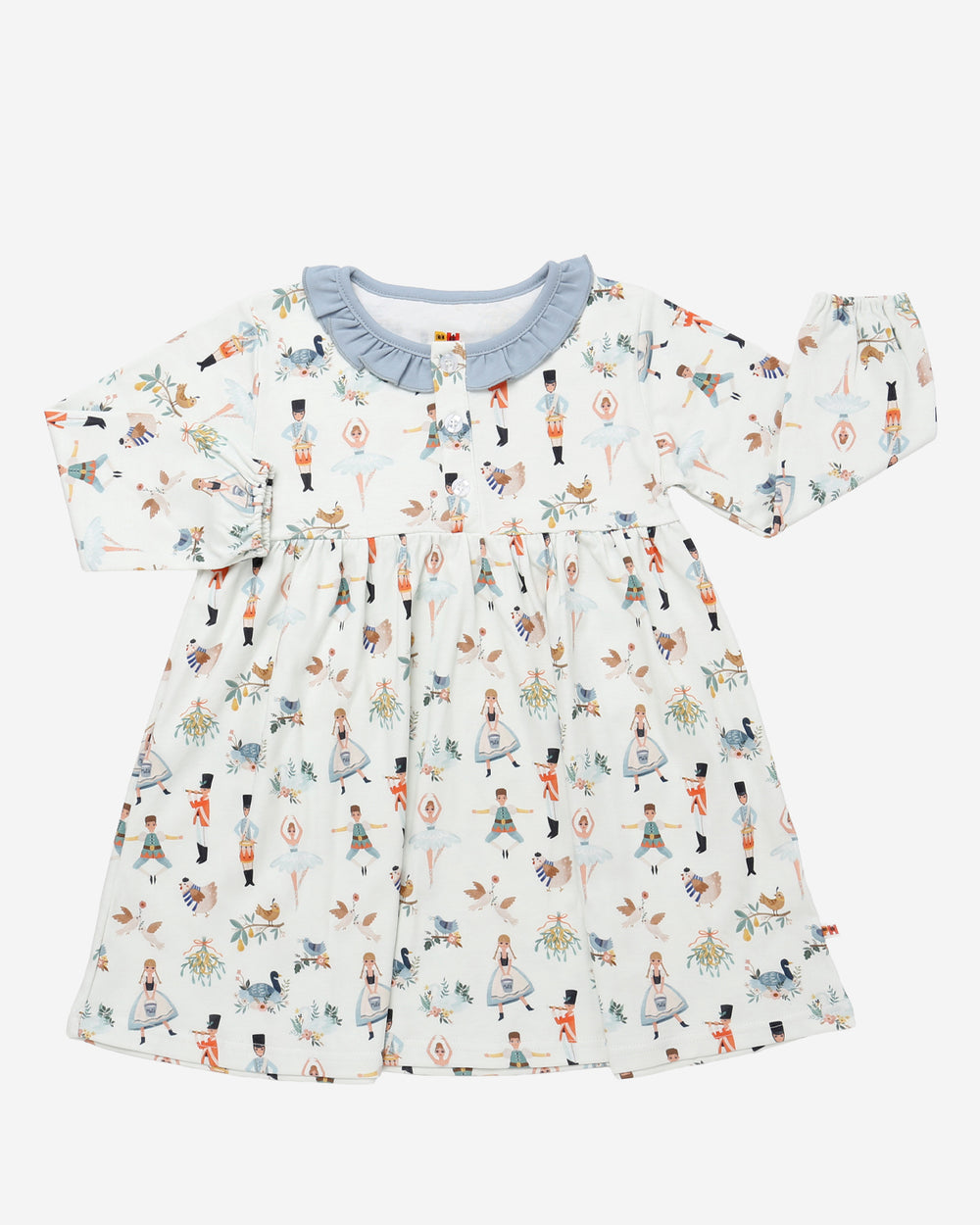 BB Button LS Dress